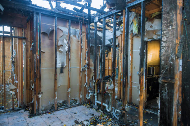 Professional Fire Damage Assessment technician working in Allison Park, PA